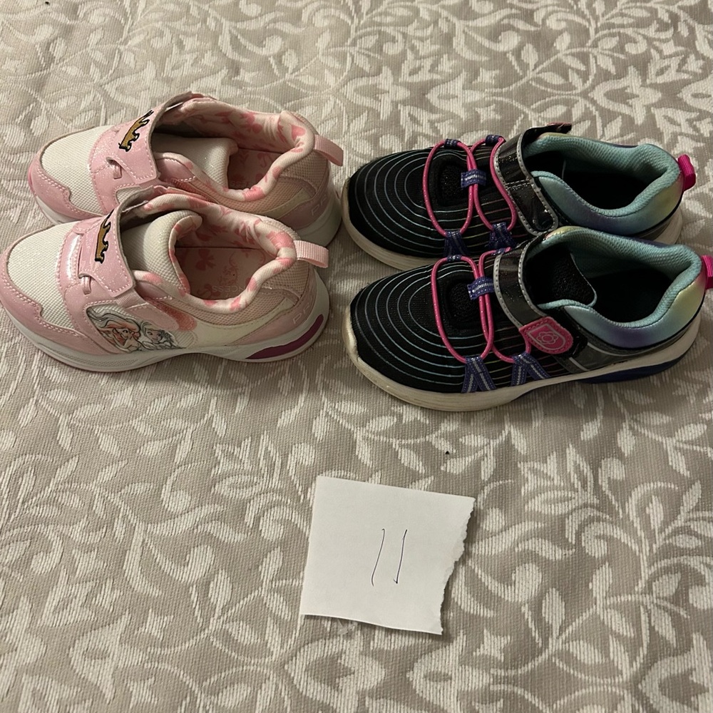 Kids Pink and Black Shoes - Picture 4 of 4